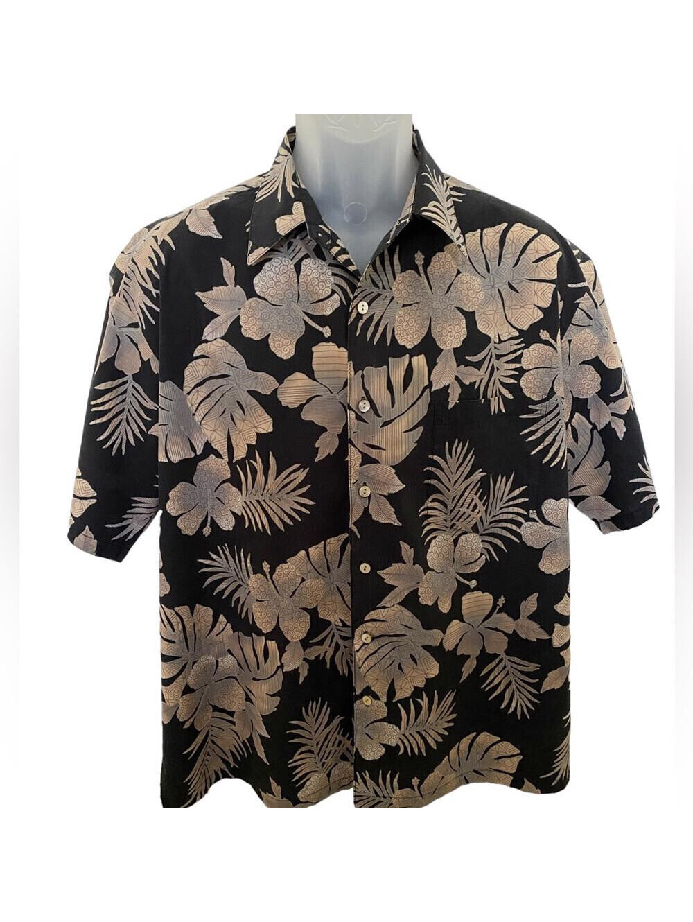 TORI RICHARD Aloha Hawaiian Shirt Men L Large